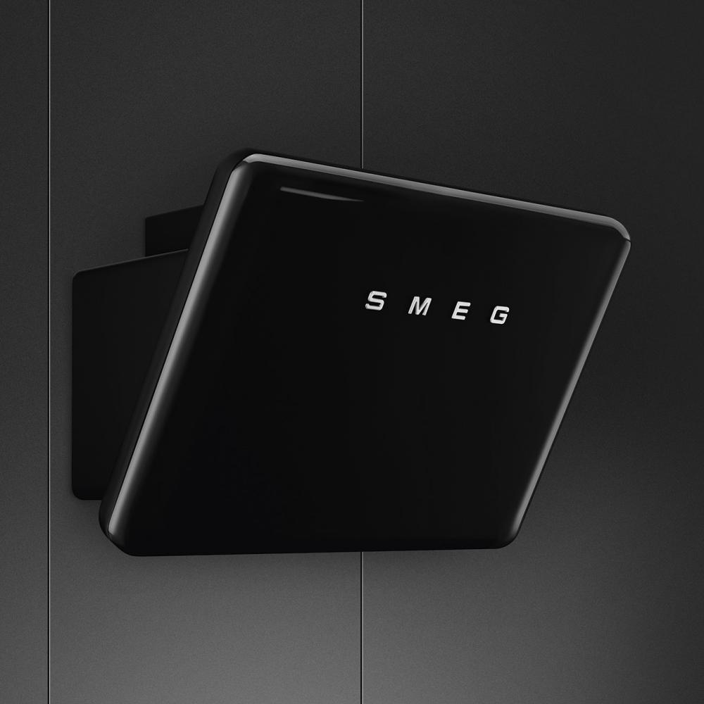 Nástěnný odsavač par s dálkovým ovládáním, 75 cm, černá