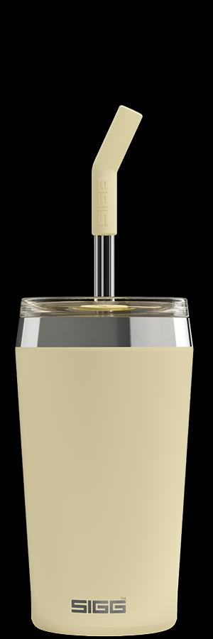 Nerezový termohrnek Helia Optimistic Yellow, 0,45 l 