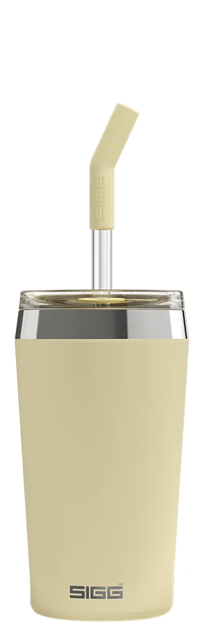 Nerezový termohrnek Helia Optimistic Yellow, 0,45 l 