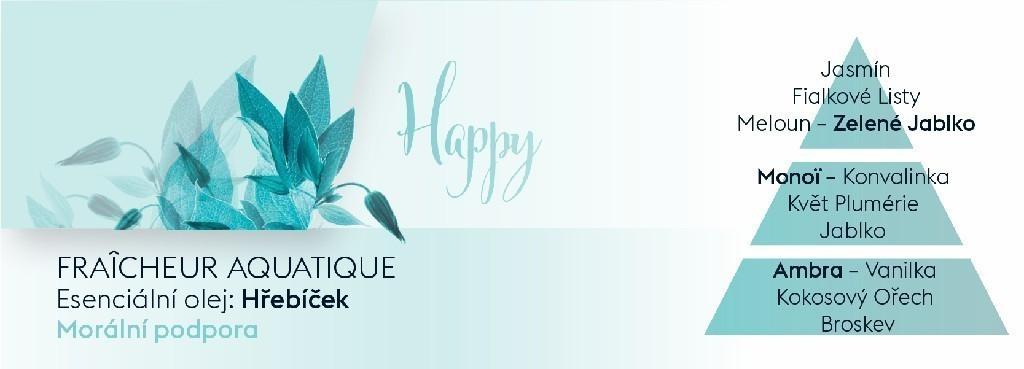 Náplň do katalytické lampy Aroma Happy – Svěžest vody, 500 ml