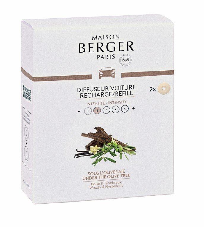 Keramická náplň vůně do auta Pod olivovníky, 2 ks