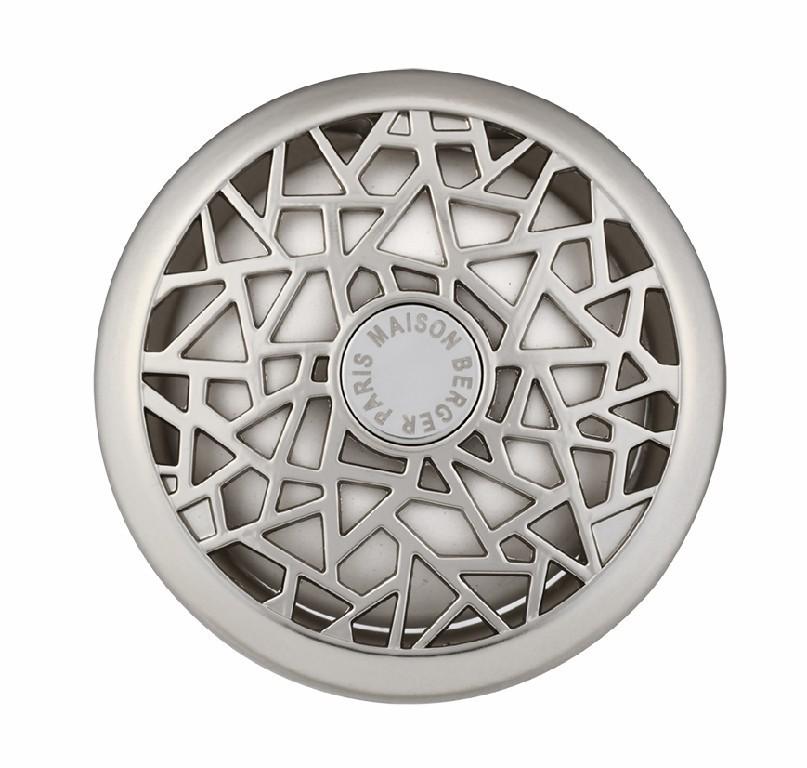 Vůně do auta Aroma Travel, matný nikl – Aromatická zahrada