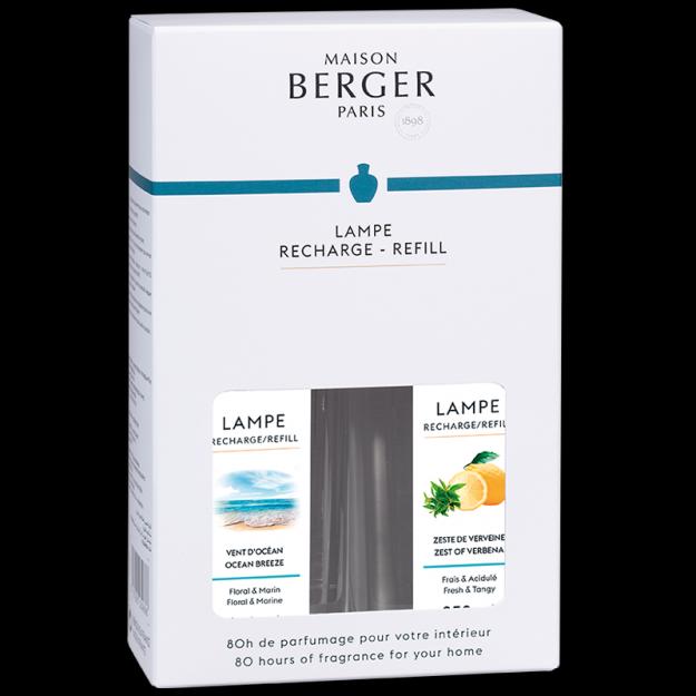 Náplně do katalytických lamp: Vůně oceánu 250 ml + Verbena 250 ml