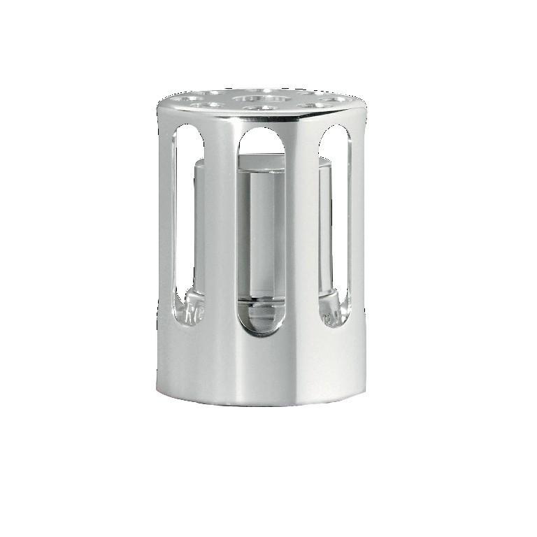 Náhradní rovná korunka pro katalytické lampy, stříbrná