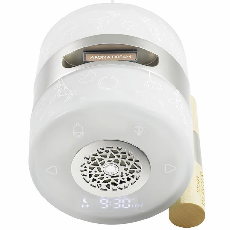 Sada elektrický Difuzér s budíkem Night & Day + kapsle Aroma Dream – Jemná ambra