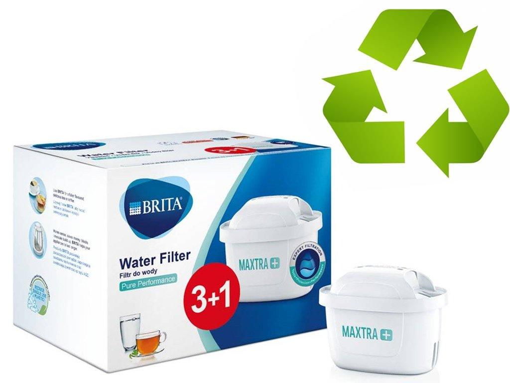 Recyklační program: Vodní filtry Maxtra+ Pure Performance 3+1 ks
