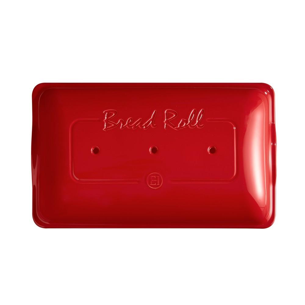 Pečící forma na 5 mini bagetek, granátová, 39 x 23 cm