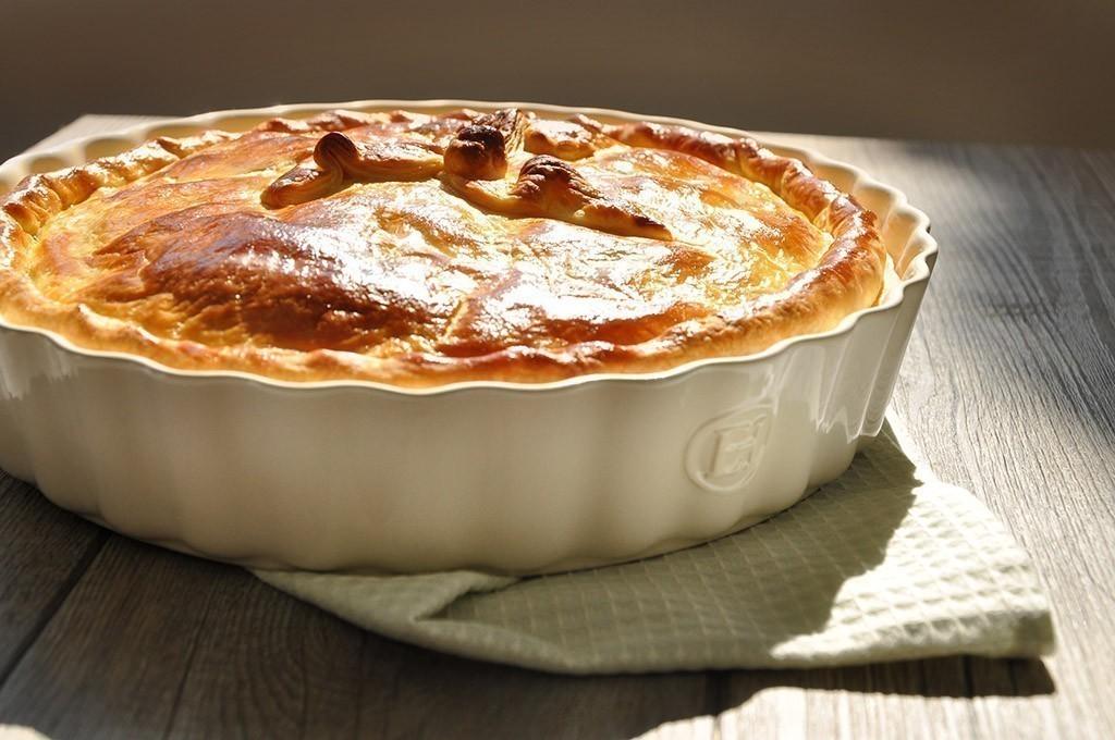 Hluboká koláčová forma, Ø 24,5 cm, žlutá Provence