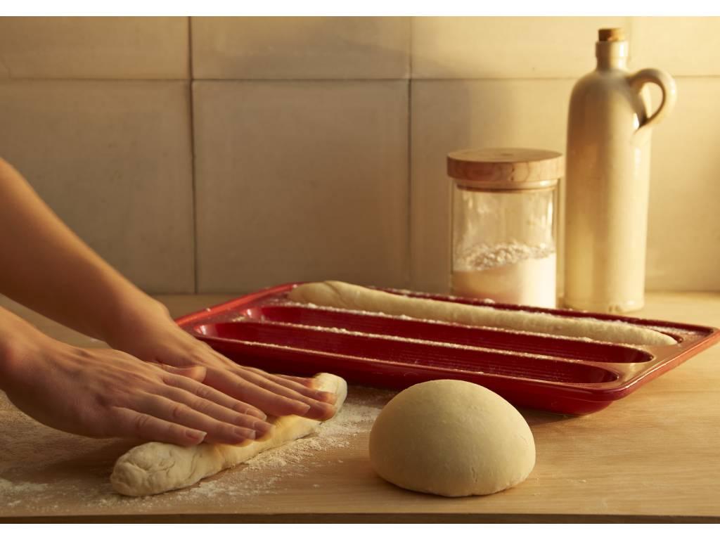 Pečící forma na ciabattu, 39 x 23 cm