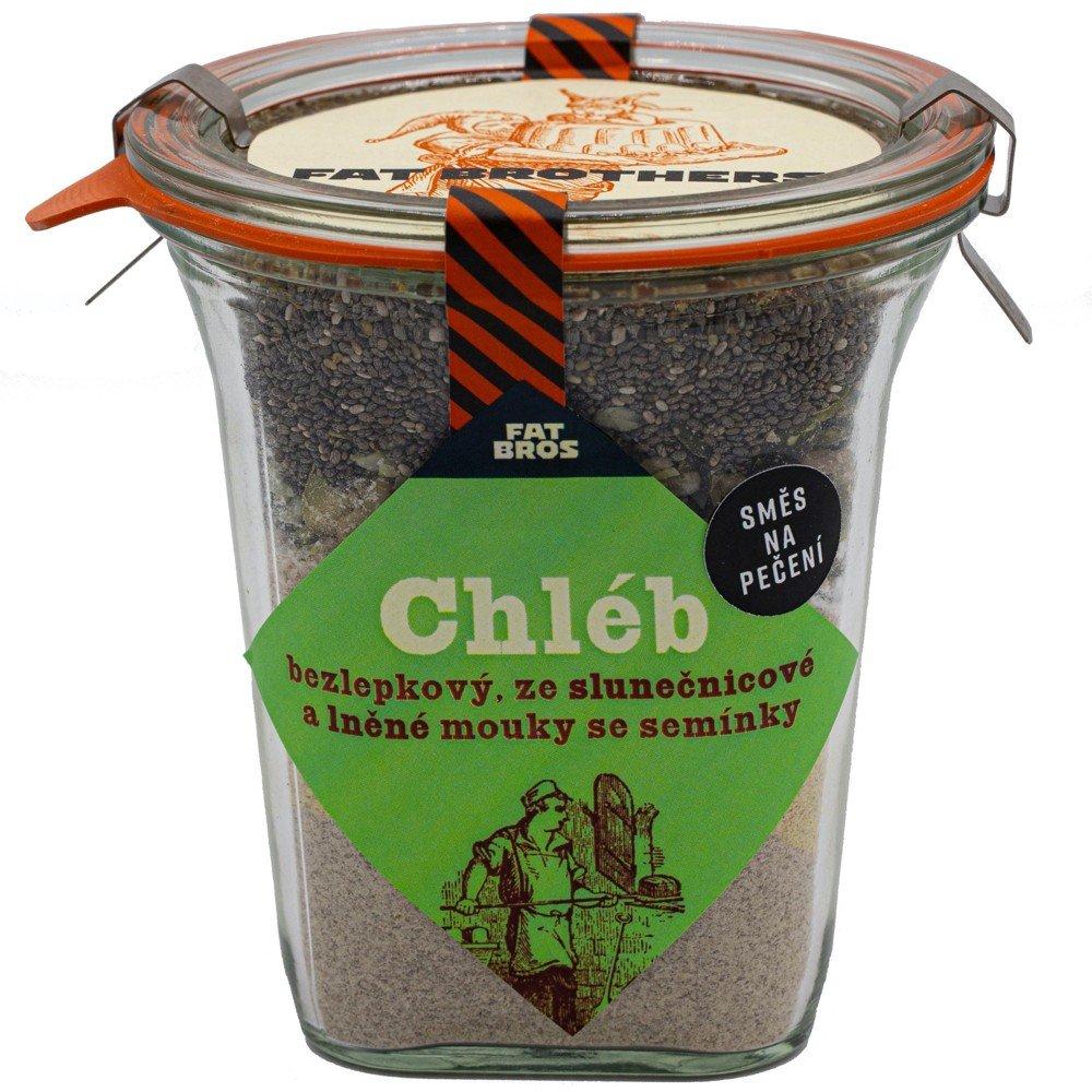 Bezlepková směs na pečení chléb se slunečnicovou moukou