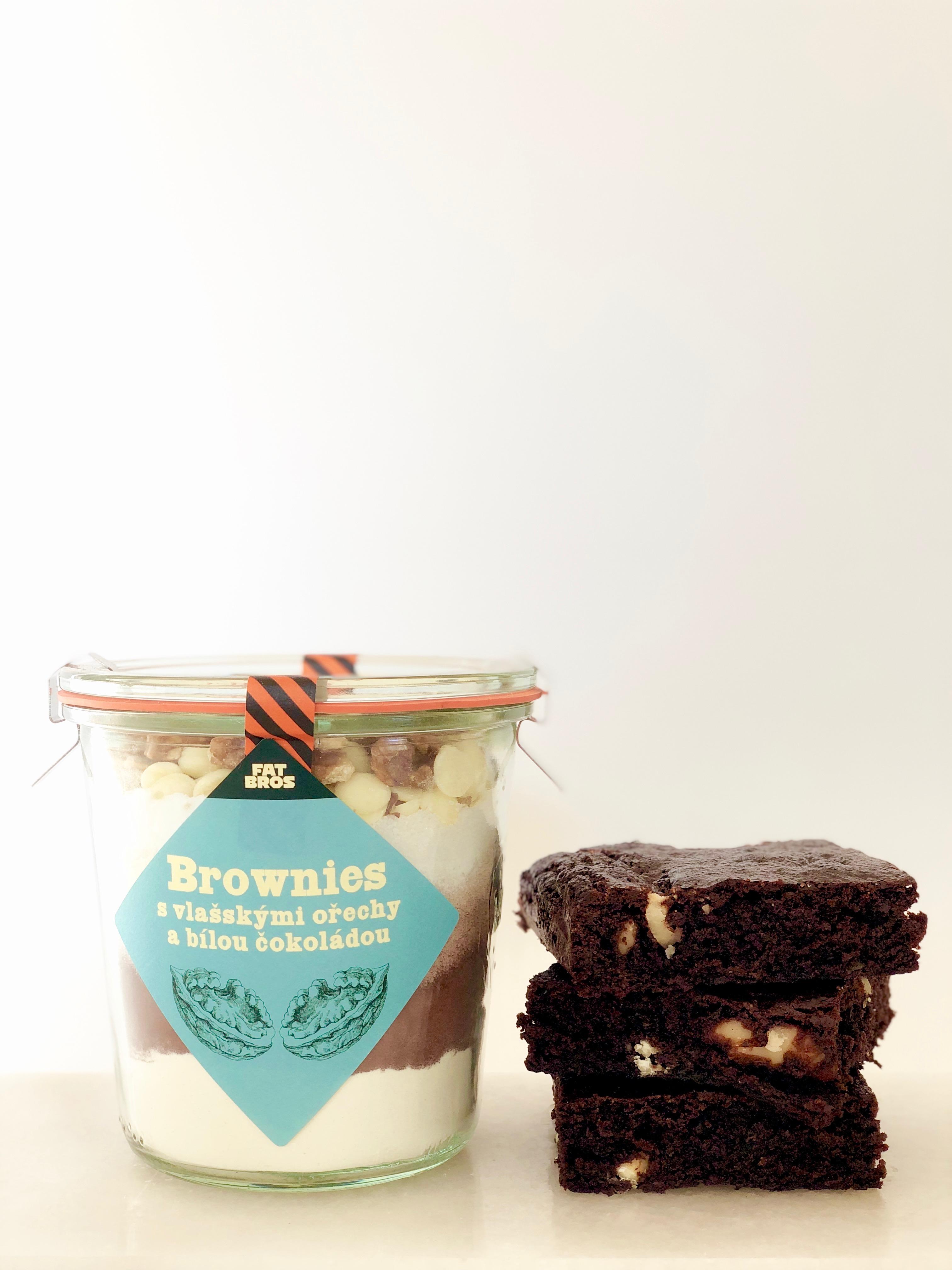 Směs na pečení Brownies s vlašskými ořechy, 420 g