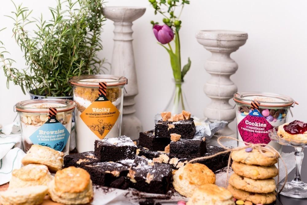 Směs na pečení Brownies s vlašskými ořechy, 420 g