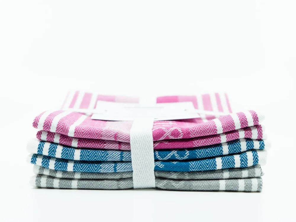 Sada 3 bavlněných kuchyňských utěrek Potten & Pannen - Staněk