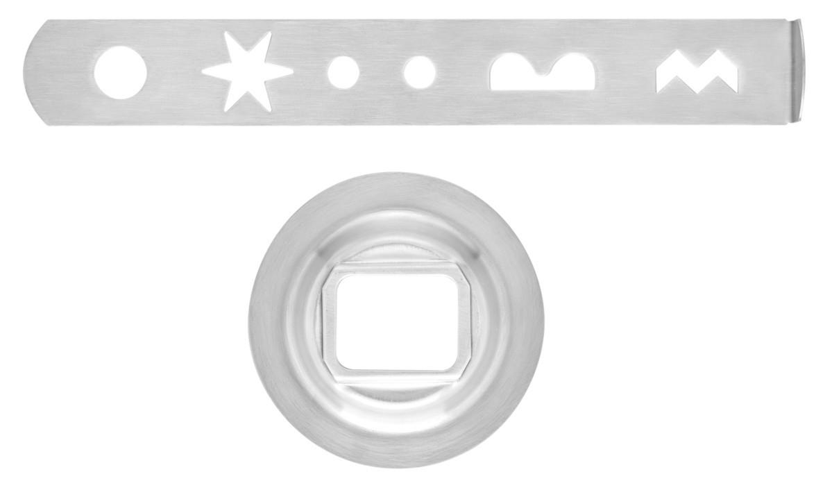 Kuchyňský robot Artisan KSM125 s mlýnkem a příslušenstvím na cookies, královská červená