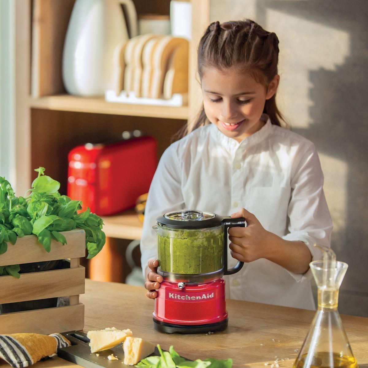 Mini Food Processor 5KFC3516, mandlová, 830 ml