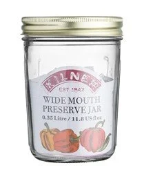 Zavařovací sklenice, šroubovací víčko, 0,35l