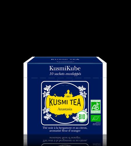 Sypaný černý čaj Anastasia Bio, kovová dóza 100 g