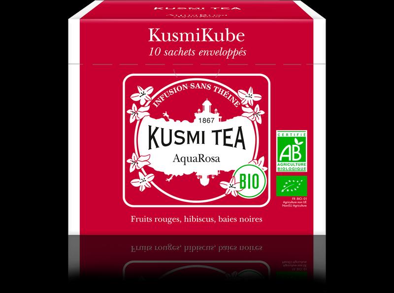 Porcovaný ovocný čaj AquaRosa Bio, 20 sáčků