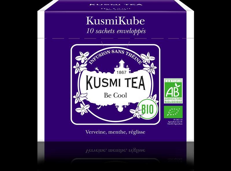 Sypaný bylinný čaj Be Cool Bio, kovová dóza 90 g