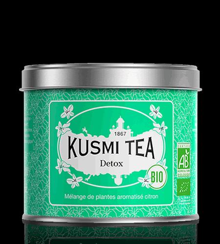 Sypaný bylinný čaj Detox Bio, kovová dóza 100 g