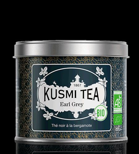 Sypaný černý čaj Earl Grey Bio, kovová dóza 100 g