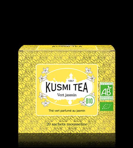 Sypaný zelený čaj Green Jasmine Bio, kovová dóza 90 g