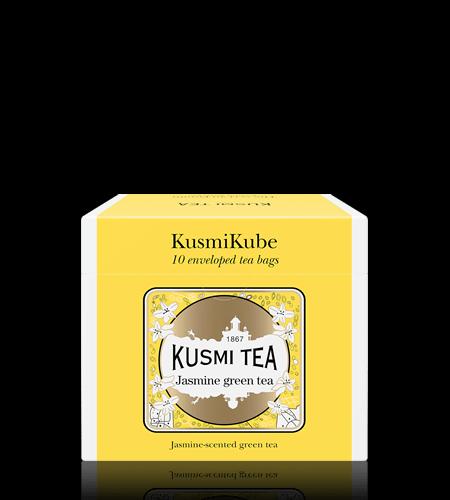 Sypaný zelený čaj Green Jasmine Bio, kovová dóza 90 g