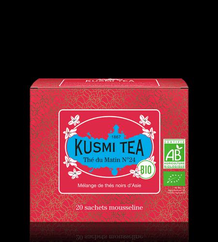 Sypaný černý čaj Russian Morning N° 24 Bio, kovová dóza 20 g