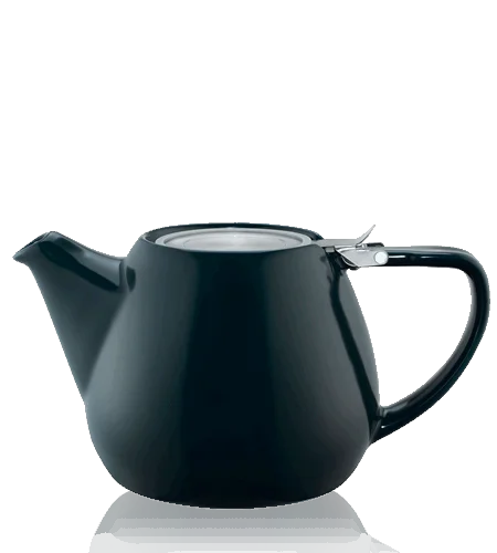 Keramická čajová konvice T.Totem s filtrem, 1,1 l, šedá