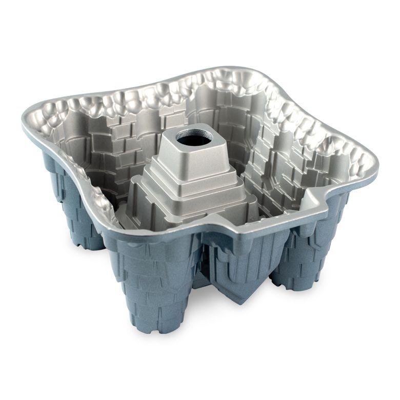 Forma na bábovku Hrad, modrá, 2,4 l