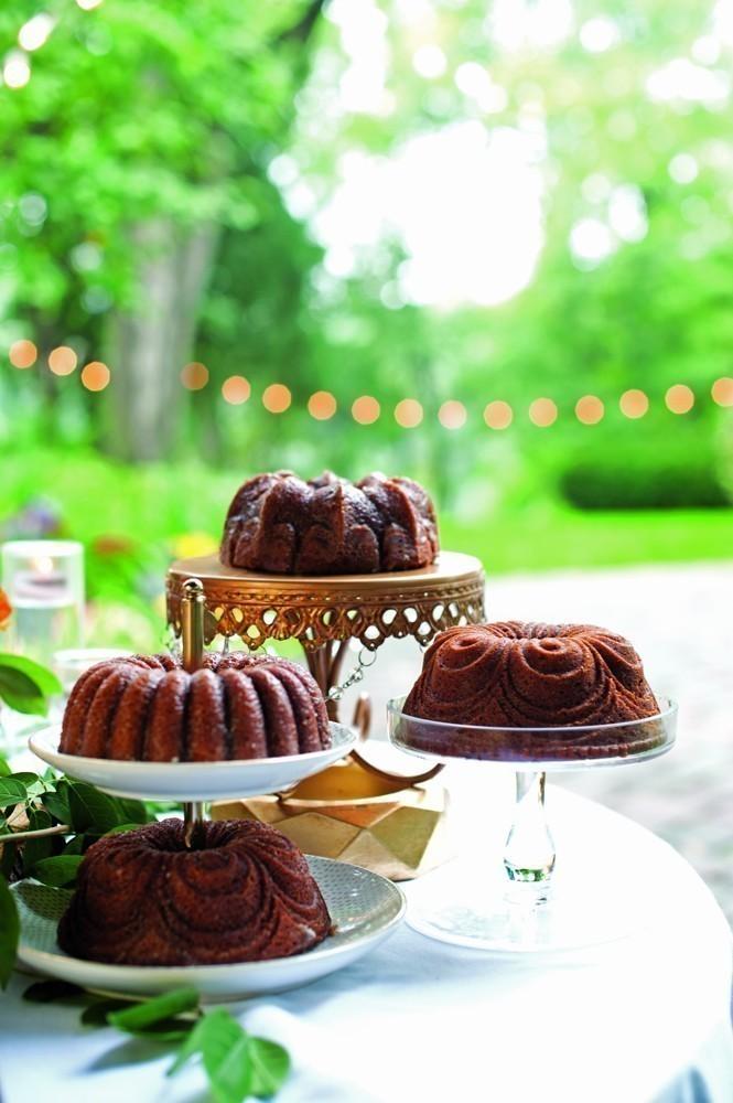 Forma na mini bábovky mix, 37,5 x 37,5 cm, zlatá