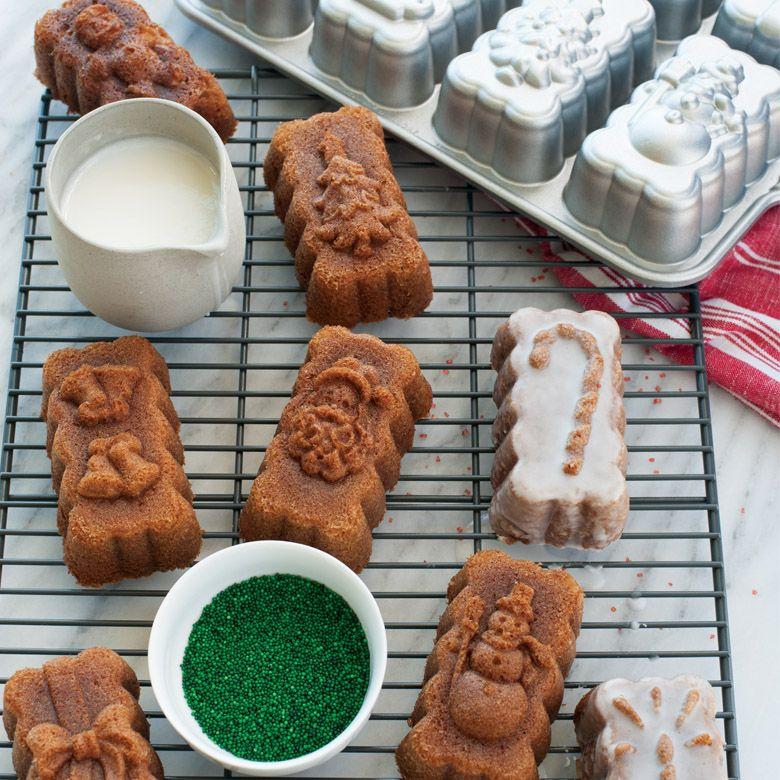 Forma 8 vánočních mini chlebíčků, stříbrná, 1,4 l