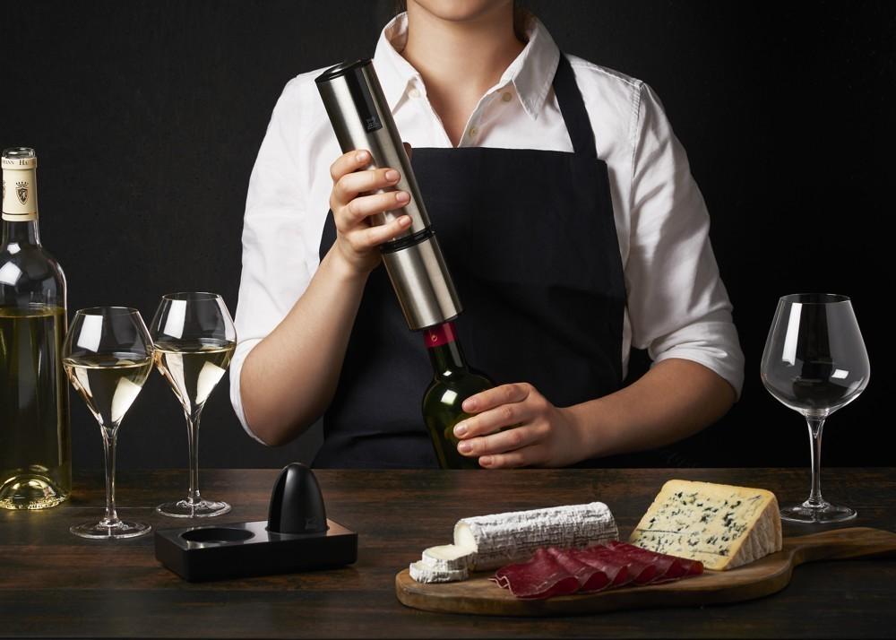 Elis Touch elektrická vývrtka dobíjecí, uhlově šedá