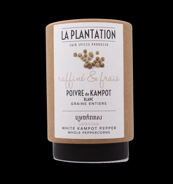 Kampotský pepř bílý Potten & Pannen - Staněk, tubus 50 g
