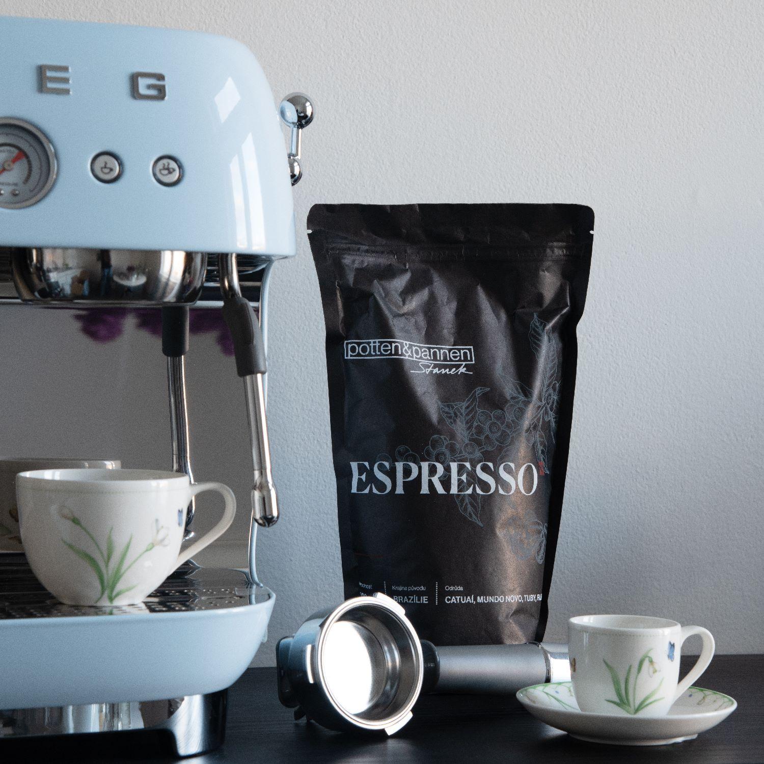 Čerstvě pražená zrnková káva, 500 g