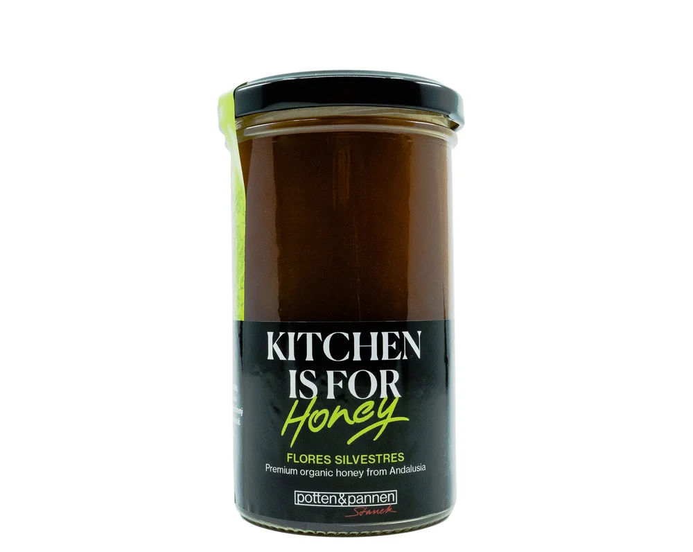 Bio med Flores Silvestres z divoce rostoucích bylinek, 375 g