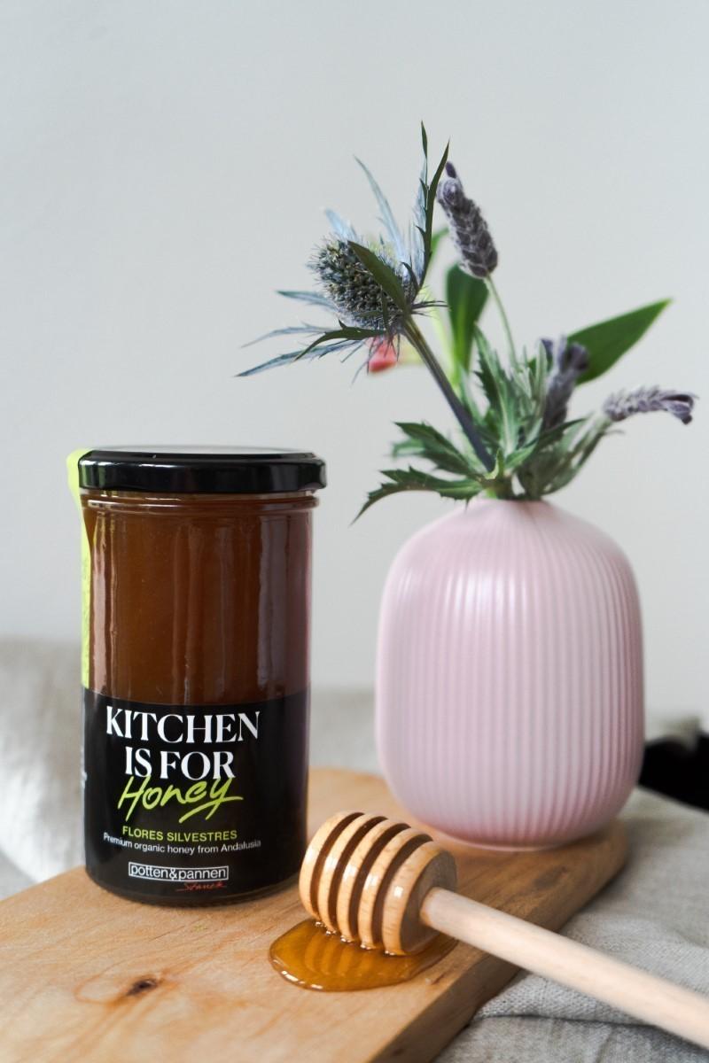 Bio med Flores Silvestres z divoce rostoucích bylinek, 375 g