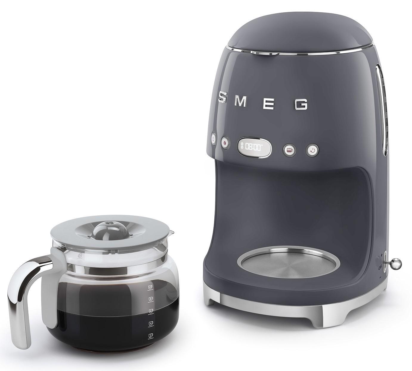 Překapávač na kávu 50´s Retro Style, matná černá