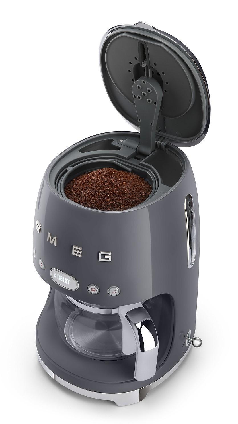 Překapávač na kávu 50´s Retro Style, matná černá