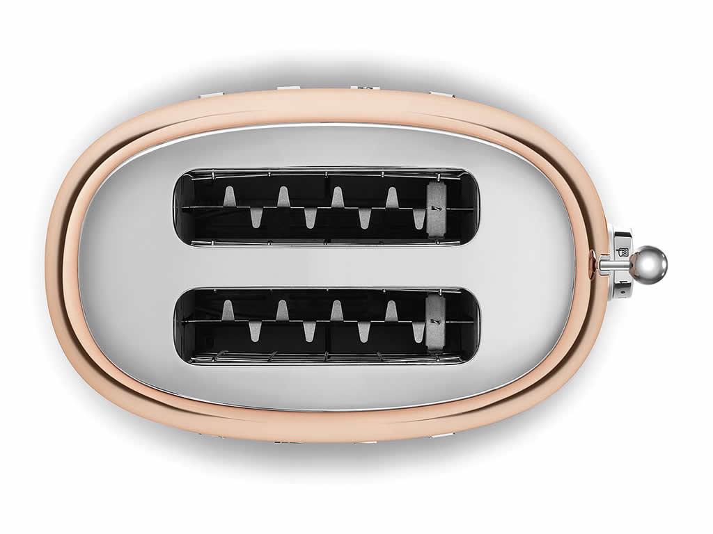 Toustovač TSF01, 2x2, 50's Retro Style, černá