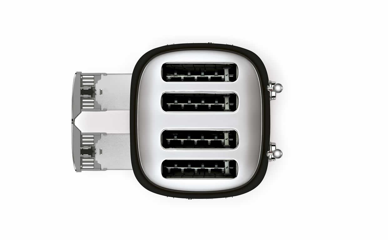 Toustovač 50´s Retro Style, 4x4, TSF03 pastelově modrý