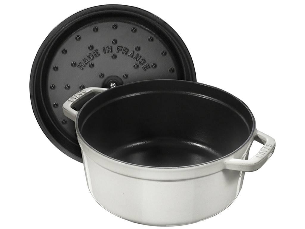 Litinový hrnec s poklicí Cocotte, višňová, 26 cm / 5,2 l