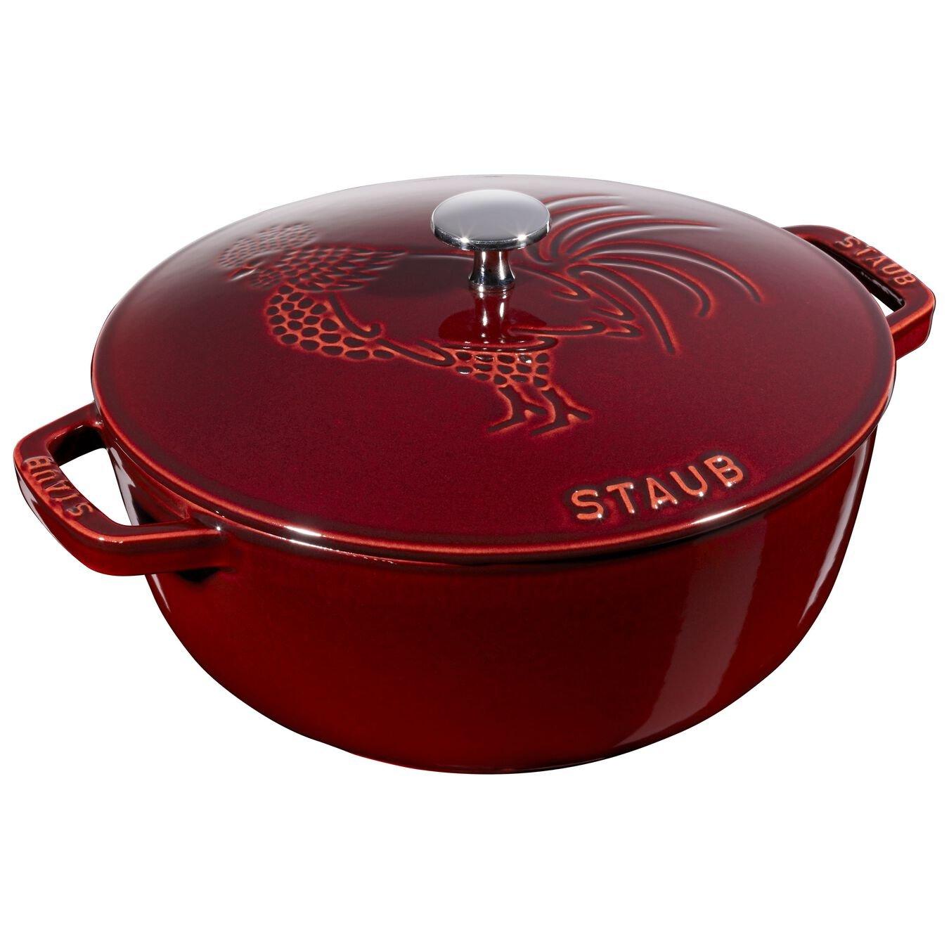 STAUB Special Cocotte French Rooster hrnec 24 cm grenadina(EOL)