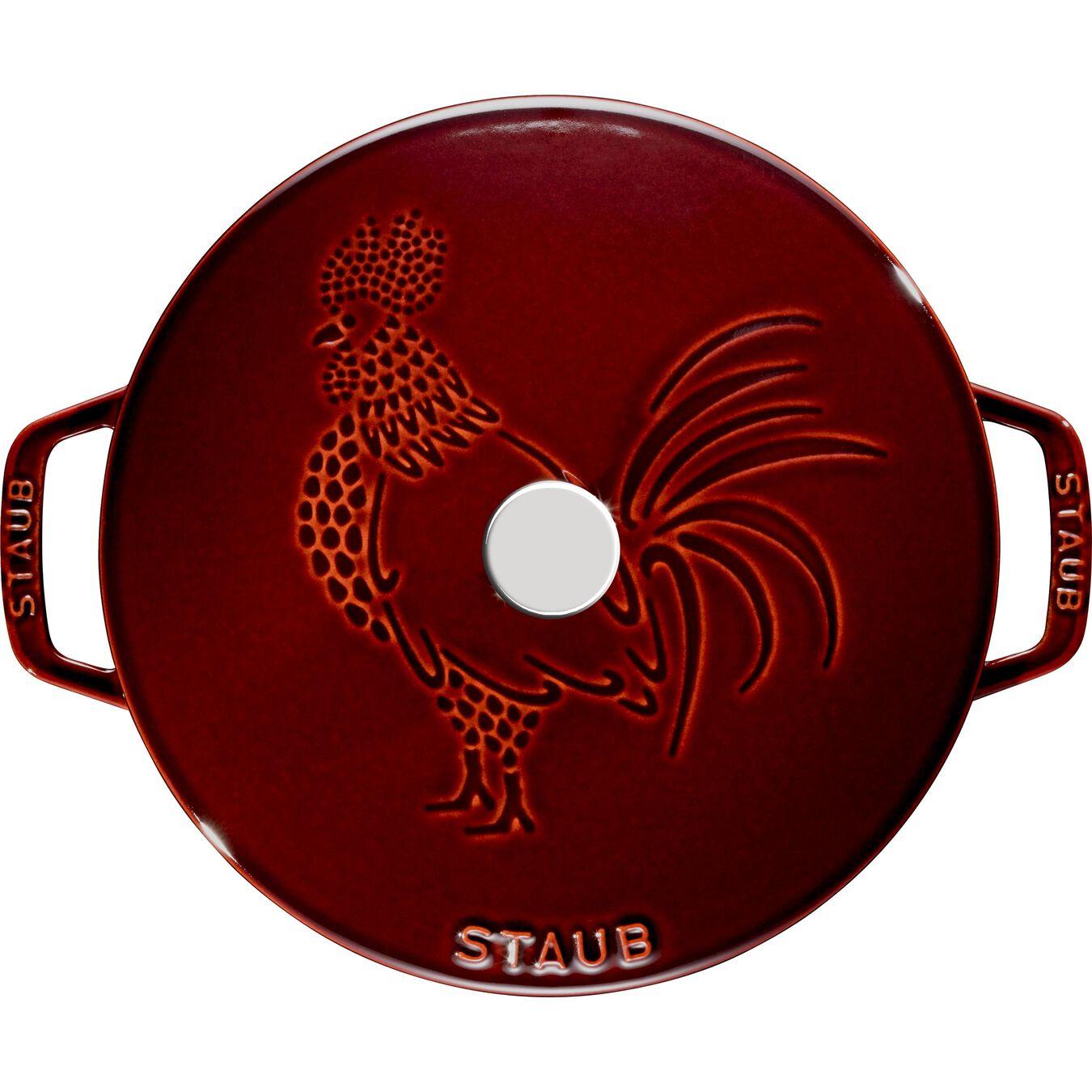 STAUB Special Cocotte French Rooster hrnec 24 cm grenadina(EOL)