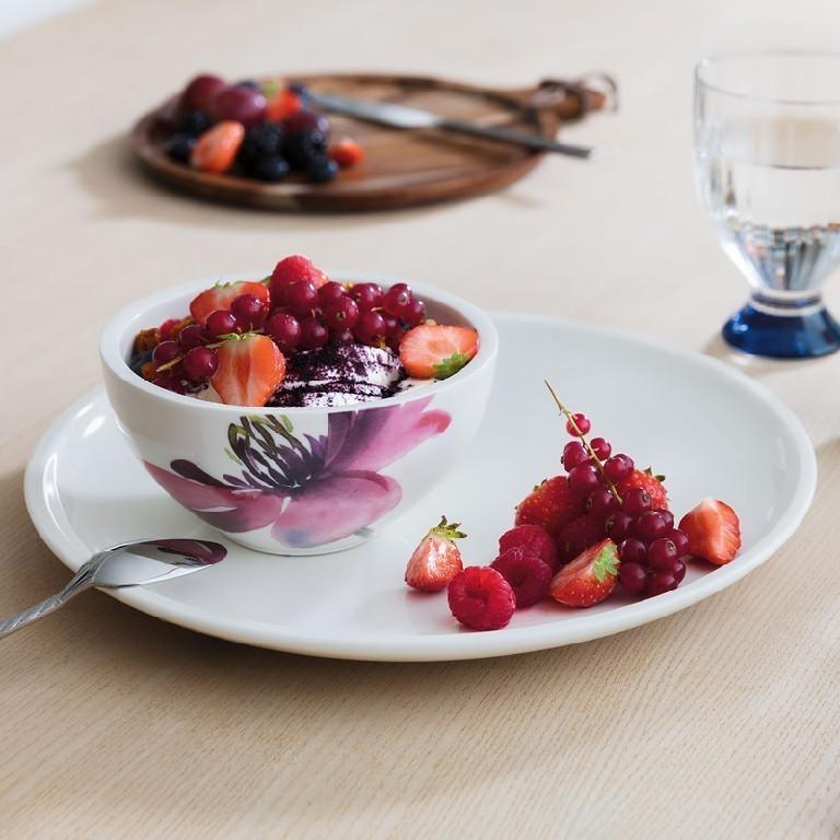 Artesano Flower Art hluboký talíř, Ø 23,5 cm