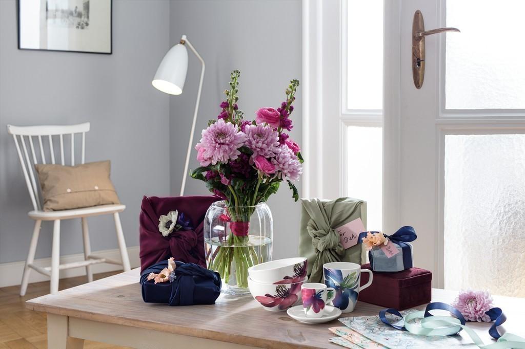 Artesano Flower Art hluboký talíř, Ø 23,5 cm