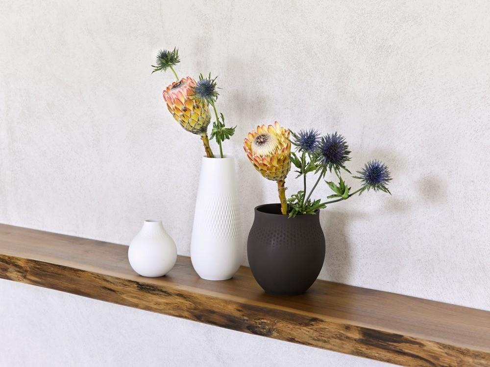 V&B Collier blanc Váza Carre No.3