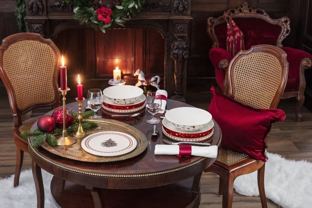 Toy´s Delight vánoční jídelní sada pro dva La Boule, 7 ks