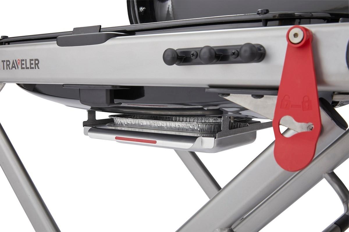 Plynový gril Traveler, černý