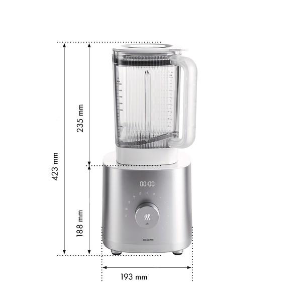 Mixér Enfinigy, 1,8 l, stříbrný